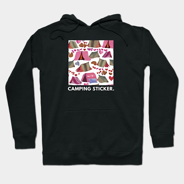 Camping Lover Hoodie by BlackMeme94